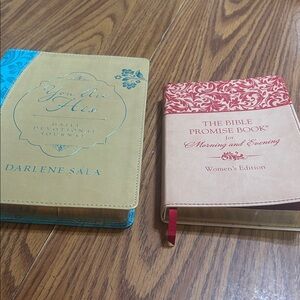 The Bible Promise Book  and You Are His - Daily Devotional Journal (never used)